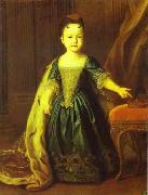 Louis Caravaque Portrait of Natalia Romanov oil painting reproduction